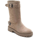 SHOES Kasia dam stövlar 7595A Shoes Kaki