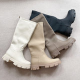 SHOES Kaya dam stövlar 7755A-2 Restudsalg Apricot