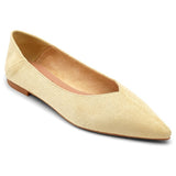 SHOES Kimberly dam ballerina 9799 Shoes Yellow