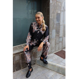 Liberté LIBERTÉ Dam Byxor Wennise Pant Black Paisley