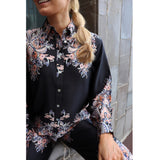 Liberté LIBERTÉ Dam Skjorta Wennise Shirt Black Paisley