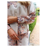 Liberté LIBERTÉ Dam Skjorta Wennise Shirt Creme paisley
