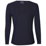 Liberté LIBERTÉ dam MESH T-shirt NAVY MEDIUM DOT