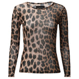 Liberté LIBERTÉ dam blus MESH Blouse BIG LUX LEO
