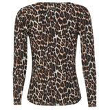 Liberté LIBERTÉ dam blus MESH Blouse Leopard