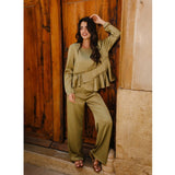 Liberté LIBERTÉ dam byxor EDDY Pant Avocado