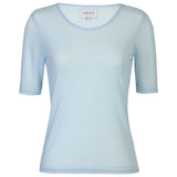 Liberté LIBERTÉ dam t-shirt MESH T-shirt Light blue
