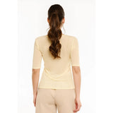Liberté LIBERTÉ dam t-shirt MESH T-shirt Yellow