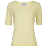 Liberté LIBERTÉ dam t-shirt MESH T-shirt Yellow