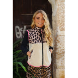 Liberté LIBERTÉ dam väst TEDDY 22173 Vest BIG LUX LEO