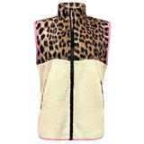 Liberté LIBERTÉ dam väst TEDDY 22173 Vest BIG LUX LEO