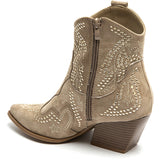 SHOES Jacqueline dam cowboyboots 9676A Restudsalg Kaki