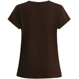 Liberté Liberté dam t-shirt 9581 ALMA T-shirt Mocca