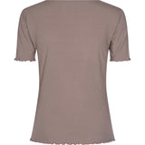 Liberté Liberté dam tee NATALIA 9971 T-shirt Light Brown