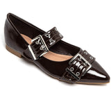 SHOES Livia dam ballerinaskor 9725 Shoes Brown