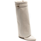 SHOES Luc Dam folded boots 8623A Shoes Beige