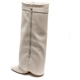 SHOES Luc Dam folded boots 8623A Shoes Beige