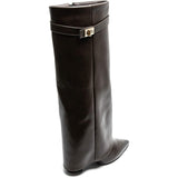 SHOES Luc Dam folded boots 8623A Shoes Brown