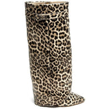 SHOES Luc Dam folded boots 8623A Shoes Leopard