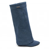 SHOES Madeleine dam folded boots 9623-1 Restudsalg Jeans