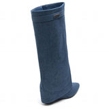 SHOES Madeleine dam folded boots 9623-1 Restudsalg Jeans