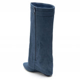 SHOES Madeleine dam folded boots 9623-1 Restudsalg Jeans