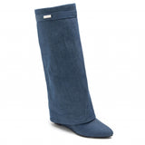 SHOES Madeleine dam folded boots 9623-1 Restudsalg Jeans