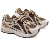 SHOES Lucette dam sneakers 1221 Shoes Kaki