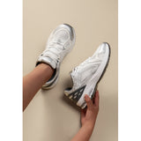 SHOES Lucette dam sneakers 1221 Shoes White