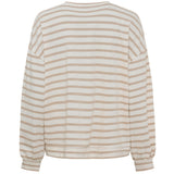 LULULIA Lululia Dame Bluse LuOlivia 58935LU LS Tee Beige9