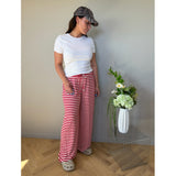 LULULIA Lululia Dame Bukser LuVictoria 266188LU - längd 32 Pant Red39