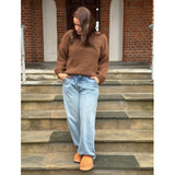 LULULIA Lululia Dame Strik LuBenedikte 8171 Knit DarkBrown9509