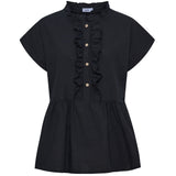 LULULIA Lululia Dame Top LUNoor 8254ALU Shirt Black