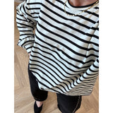 LULULIA Lululia Dame Bluse LuOlivia 58935LU LS Tee Black