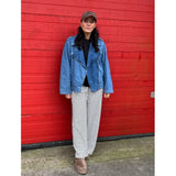 LULULIA Lululia dam byxor LuChloe 62671 Pant Nero/White