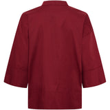 MARTA DU CHATEAU Marta Du Chateau Dam Blus MdcGinger 8627 Blouse Bordeaux