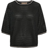 MARTA DU CHATEAU Marta Du Chateau Dam Blus MdcRowan 8701 Blouse Black