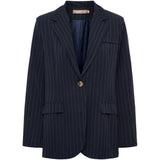 MARTA DU CHATEAU Marta Du Chateau Dam Blazer MdcDusk 15502NF Blazer Navy8