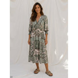 MARTA DU CHATEAU Marta Du Chateau Dam Klänning MdcLiviah Dress MilitaryHL003