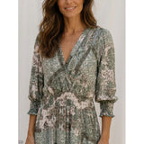 MARTA DU CHATEAU Marta Du Chateau Dam Klänning MdcLiviah Dress MilitaryHL003
