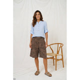 MARTA DU CHATEAU Marta Du Chateau Dam Shorts MdcZuri Shorts Chocolate