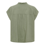MARTA DU CHATEAU Marta Du Chateau Dam Skjorta MdcElysian 86206 Shirt Kaki
