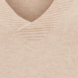 MARTA DU CHATEAU Marta Du Chateau Dam Stickad MdcInaya 9587 Knit Camello Melange