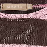 MARTA DU CHATEAU Marta Du Chateau Dam Stickat MdcCascade 58678 Knit Moro/Pink