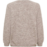 MARTA DU CHATEAU Marta Du Chateau Dam Stickat MdcCoraline 9852 Knit Fango Melange