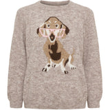 MARTA DU CHATEAU Marta Du Chateau Dam Stickat MdcCoraline 9852 Knit Fango Melange