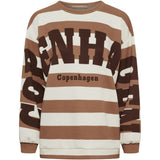 MARTA DU CHATEAU Marta Du Chateau Dam Sweatshirt MdcNerina Sweatshirt Camello/Moro