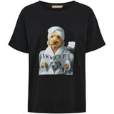 MARTA DU CHATEAU Marta Du Chateau Dam T-Shirt MDCINGE T-shirt Black N2