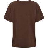MARTA DU CHATEAU Marta Du Chateau Dam T-Shirt MDCINGE T-shirt Chocolate
