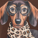MARTA DU CHATEAU Marta Du Chateau Dam T-Shirt MDCINGE T-shirt Chocolate